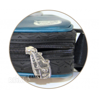 Купить онлайн Сумка через плечо VW Collection "Tyre Profile", 25x35x10см, сине-серая