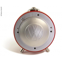 Купить онлайн VW Collection Bulli-Alarm Clock TACHO, красный, кварцевый механизм, функция будильника