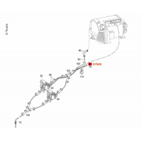 Купить онлайн Кабель дозирующий насос 6м в сборе.