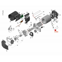 Купить онлайн Пластина термостата с кабелем