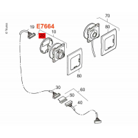Купить онлайн Крышка корпуса черная