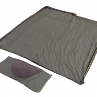 Купить онлайн Одеяло спальное Contour Dark Purple, 220x85см, встроенная подушка