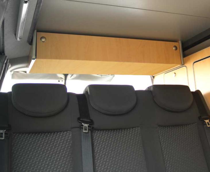 Купить онлайн Накрышный шкаф для спальной крыши EasyFit с реечной кроватью VW T6/T5 Sportcamper