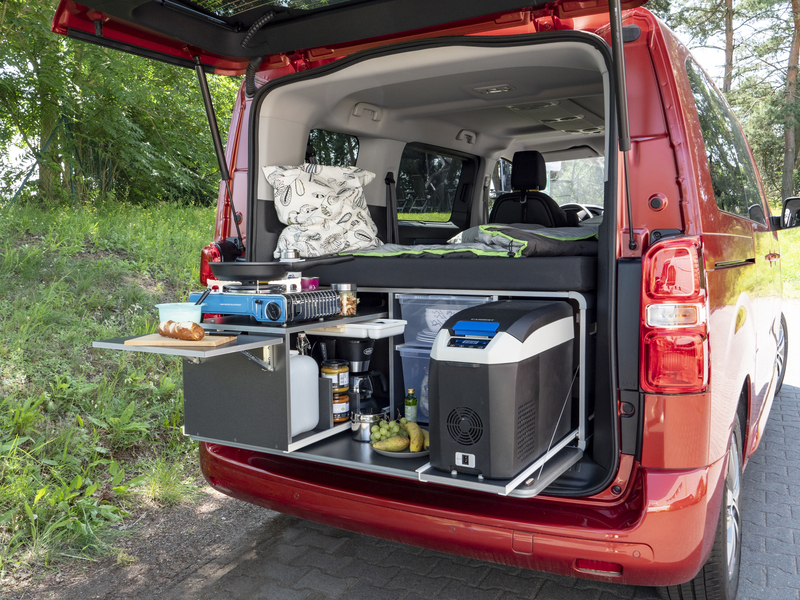 Купить онлайн REIMO Campingbox M для VW Caddy 2003 г.в. и других мини-кемперов и минивэнов
