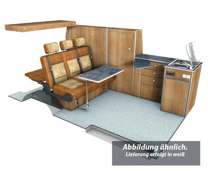 Купить онлайн Гардероб и бельевой шкаф для удлиненной колесной базы TravelStyle T6/T5