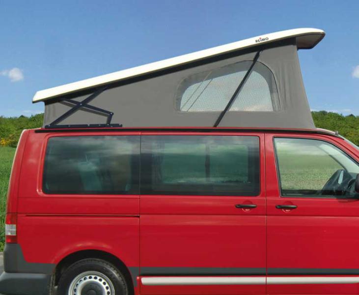 Купить онлайн Спальная крыша сверхплоская VW T5 / T6 / T6.1 Transporter KR - передняя высокая