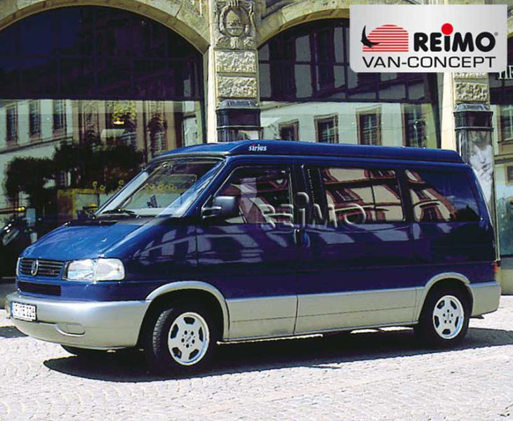 Купить онлайн Спальная крыша сверхплоская VW T4 KR - передняя высокая