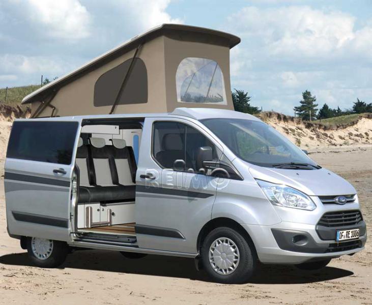 Купить онлайн Подъемная крыша/спальная крыша сверхплоская Ford Transit - без выреза под кабину водителя