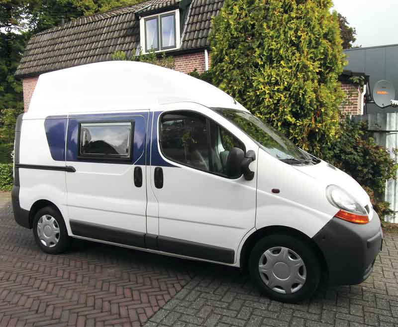 Купить онлайн Высокая крыша Renault Trafic/ Opel Vivaro/ Niss.Primastar Ergoline white, L1 до 06/14