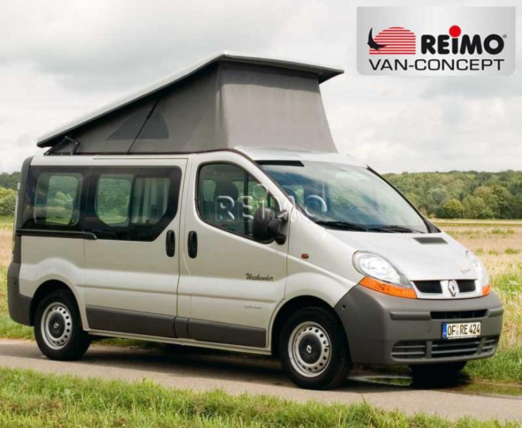 Купить онлайн Спальная кровать на крыше Ren.Traf/Opel Vivaro sfl., 2 раздельные, высоко впереди