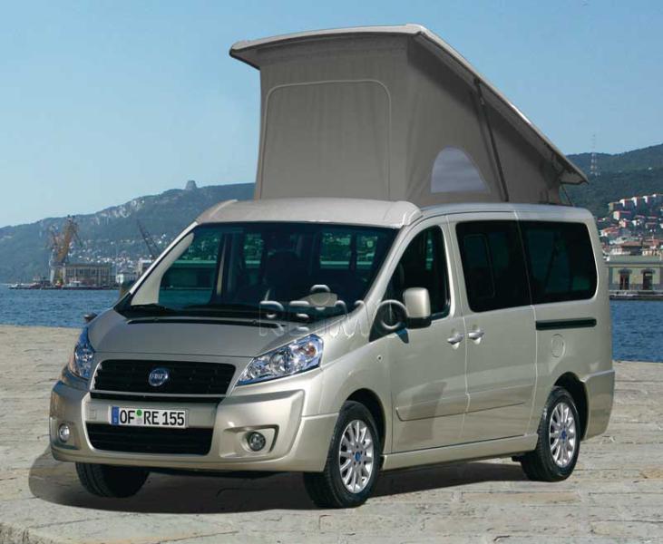 Купить онлайн Спальное место на крыше для спальной крыши Fiat Scudo с длинной колесной базой