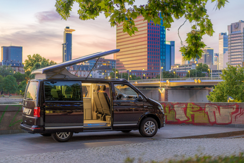 Купить онлайн Доплата за сильфоны для палаток Open Sky для выдвижных крыш Easy Fit T6.1/T6/T5 LR - высокая передняя часть