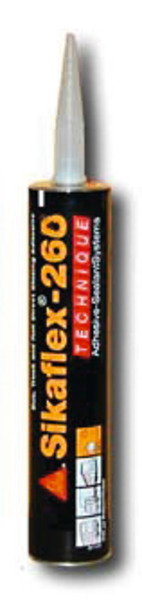 Купить онлайн Специальный клей Sikaflex 260 черный, 300 мл