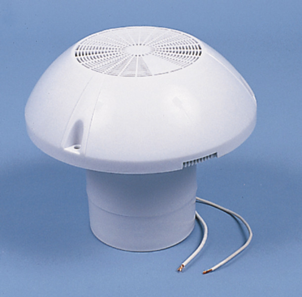 Купить онлайн Крышный вентилятор с нагнетателем на 12 вольт