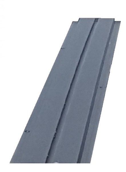 Купить онлайн Планка черная для рейлингов 42169 - длина 2,93м