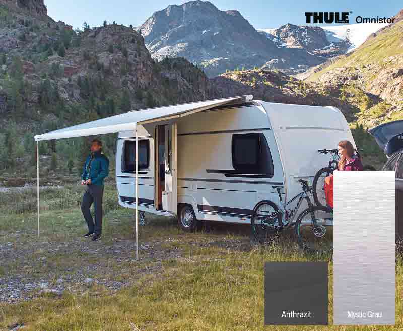 Купить онлайн Маркиза Thule 6300 антрацит 5,00 м мистический серый