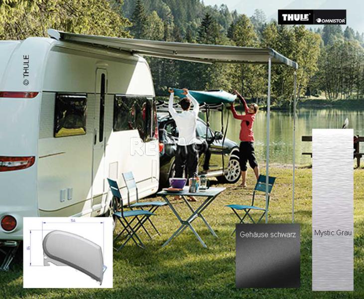 Купить онлайн Тент для крыши Thule 6200 3.25m Sapphire Blue корпус антрацит