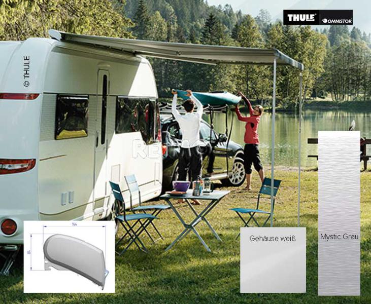 Купить онлайн Тент Thule для крыши 6200 длина: корпус 4,0м, белый
