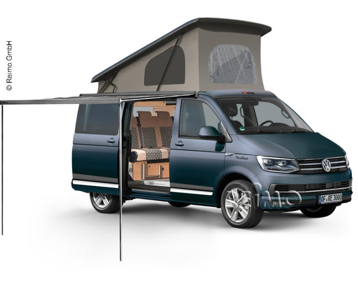 Купить онлайн Комплект маркизы Thule VW T5/T6, включая адаптер Multirail