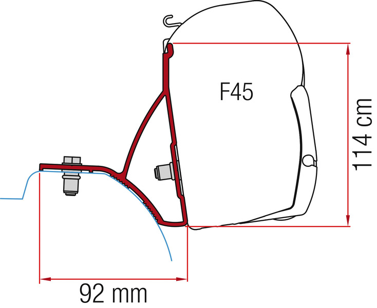 Купить онлайн Adapt.F45 Trafic, Vivaro 15