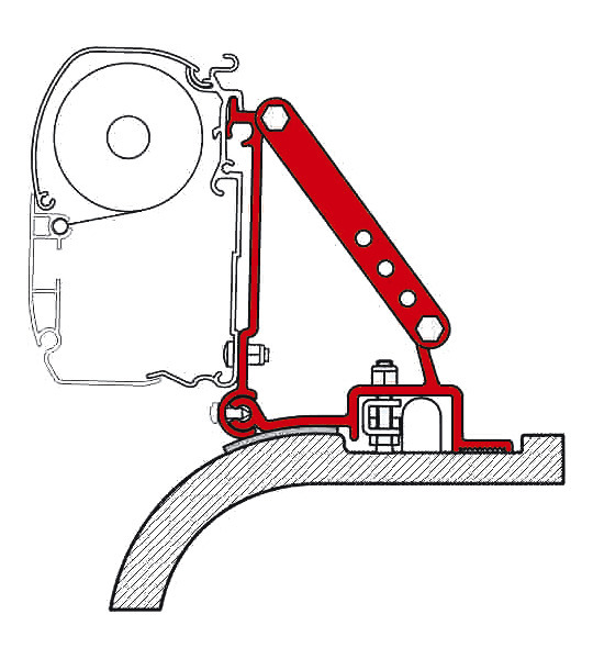 Купить онлайн Адаптер FIAMMA F45i/F45iL, Ducato/Boxer/Jumper