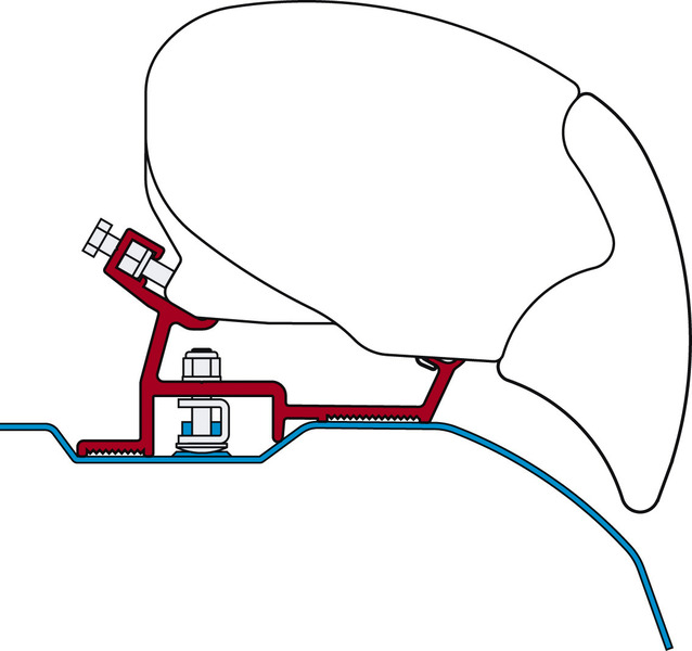 Купить онлайн Адаптер для крышных маркиз Fiamma F65, F65 S и F65 L до 370 см