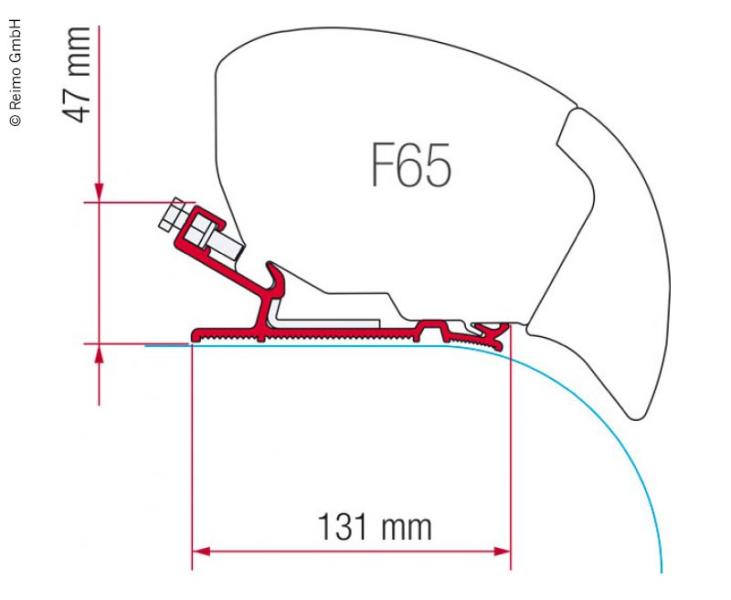 Купить онлайн Кронштейн для маркизы Fiamma F65 »KIT AUTOCRUISE«