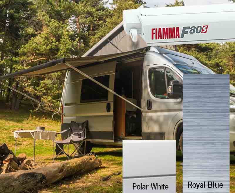 Купить онлайн Накрышный тент Fiamma F80S 3,4 м, для фургонов и автодомов