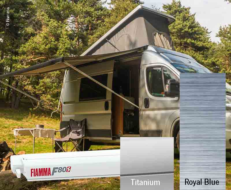 Купить онлайн Накрышный тент Fiamma F80S 2,9 м, для фургонов и автодомов