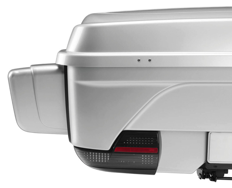 Купить онлайн Широкая вставка для BackBox серебристая, для транспортной системы на тягово-сцепном устройстве