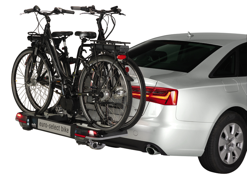 Купить онлайн Крепление для велосипедов BackPower для тягово-сцепного устройства с местом для 2 велосипедов