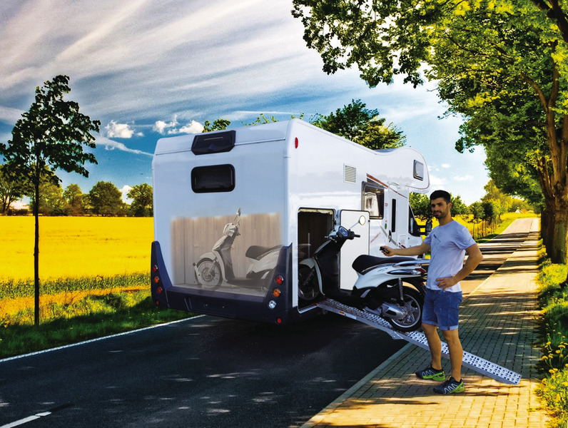 Купить онлайн Погрузочный велосипед/скутер для заднего гаража