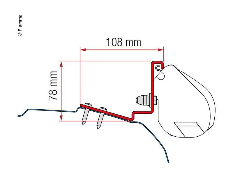 Купить онлайн Тентовый адаптер для F35 Pro Dreamer