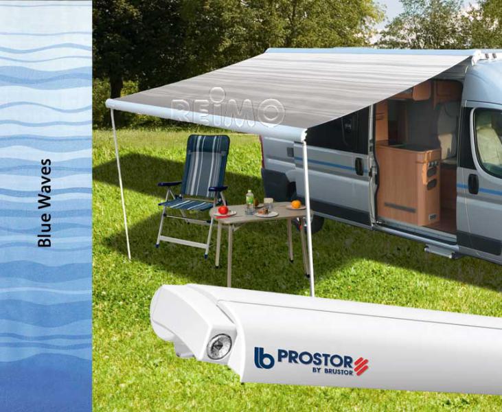 Купить онлайн Простор 350 - 3,5м белые / синие волны