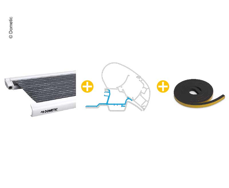 Купить онлайн Комплект крыши PR2000 для комплектации Sprinter 375 см, корпус антрацит