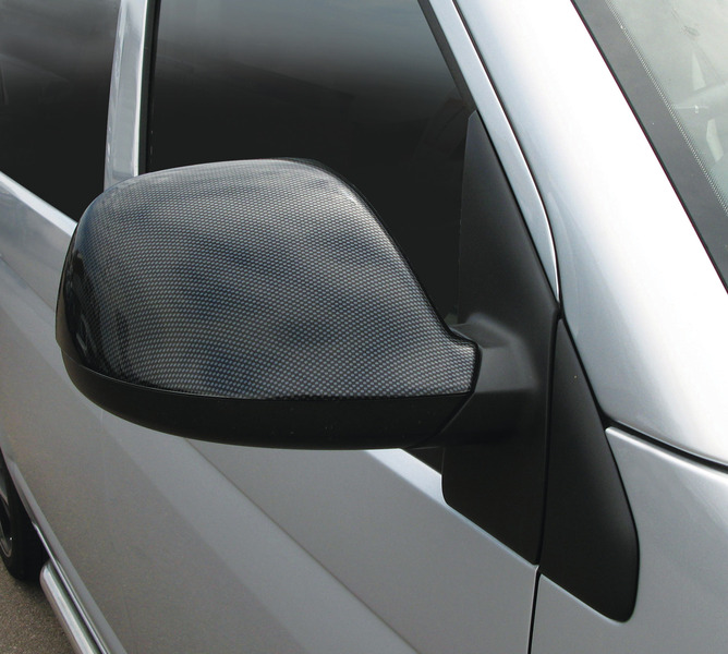 Купить онлайн Карбоновый щиток зеркала заднего вида для Renault Trafic