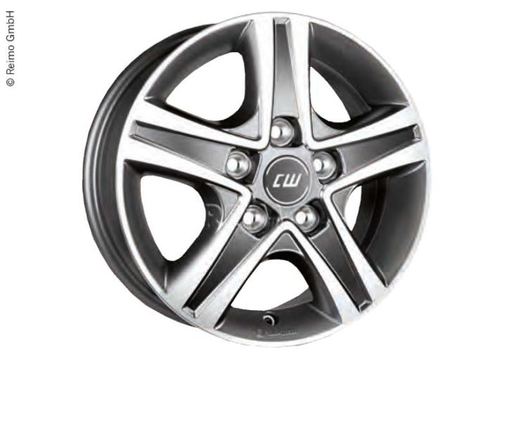 Купить онлайн Алюминиевый диск Borbet CWD Fiat Ducato Maxi, LK:130, 6,5 x 16" mystral ант.полированный