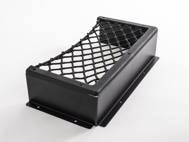 Купить онлайн Алюминиевая рама с сеткой для хранения M, черная