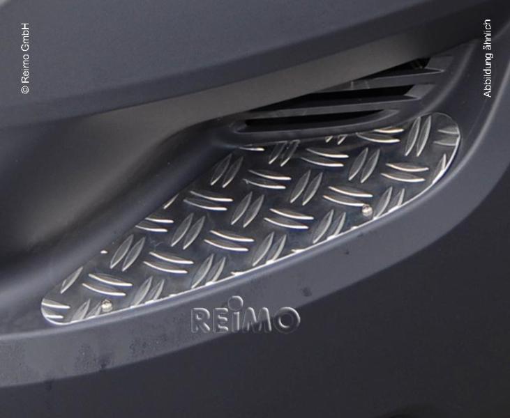 Купить онлайн Подножка алюминиевая черная на бампер Fiat Ducato 2014 г.в.
