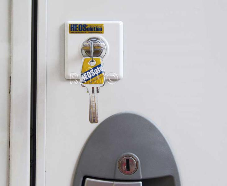 Купить онлайн Дверной защитный дополнительный замок с 5-кратным одинаковым ключом, конструкция