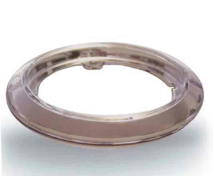 Купить онлайн Кольцо декоративное 122мм хром очки