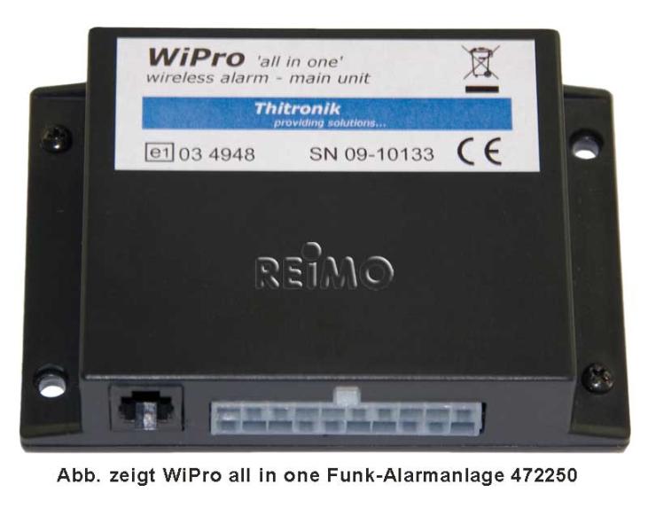 Купить онлайн Беспроводная сигнализация WiPro "все в одном" в виде предустановленного комплекта для Ford Transit с 06 г.в.