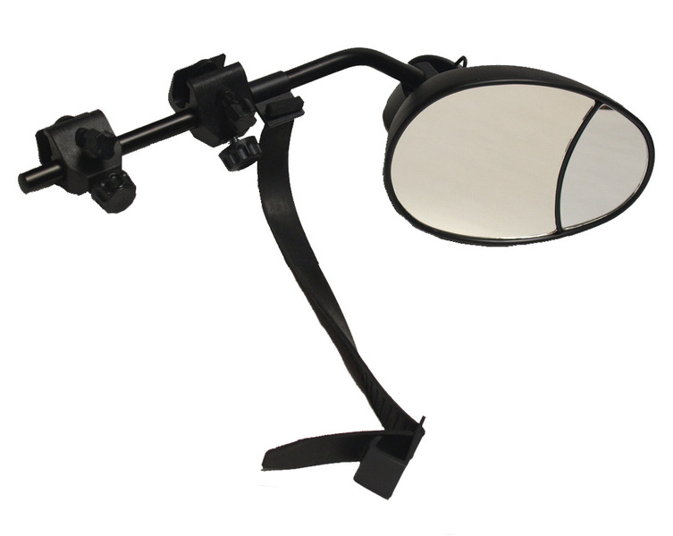 Купить онлайн Зеркало Carbest Caravan со встроенным зеркалом для слепых зон - овальное