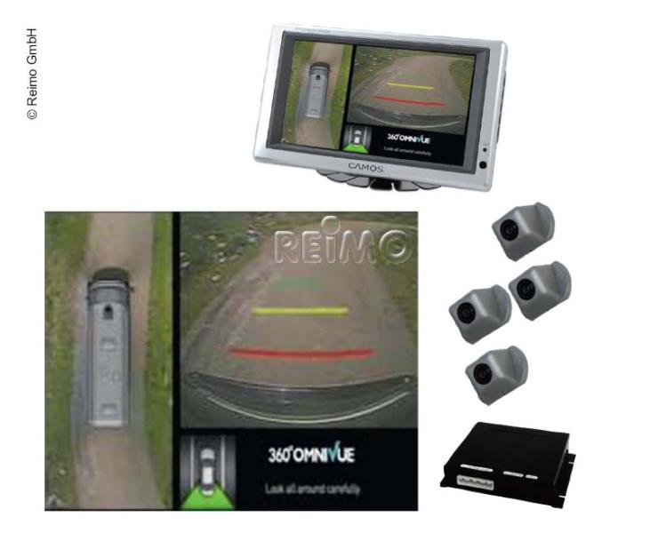 Купить онлайн Omnivue Pro 360 ° круговой обзор (с высоты птичьего полета) камеры м.4 + 7'монитор