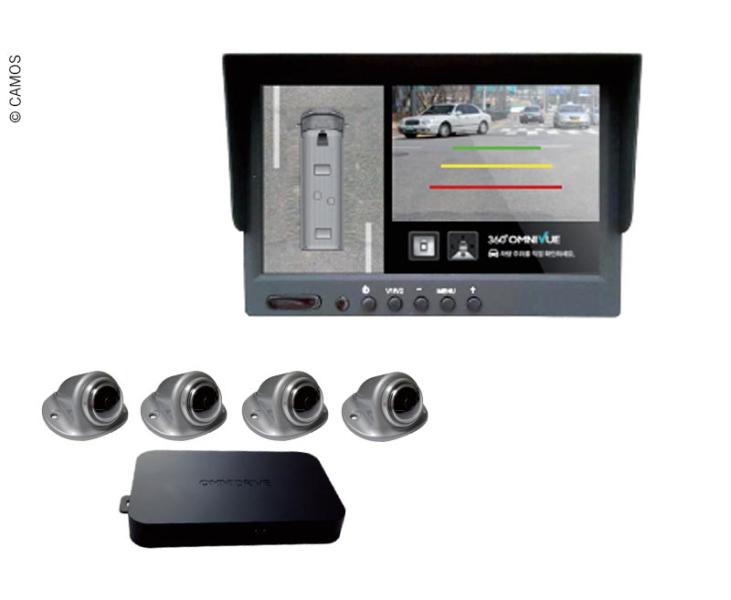 Купить онлайн OmniDrive 360 ° с 7 'монитором и 4 камерами