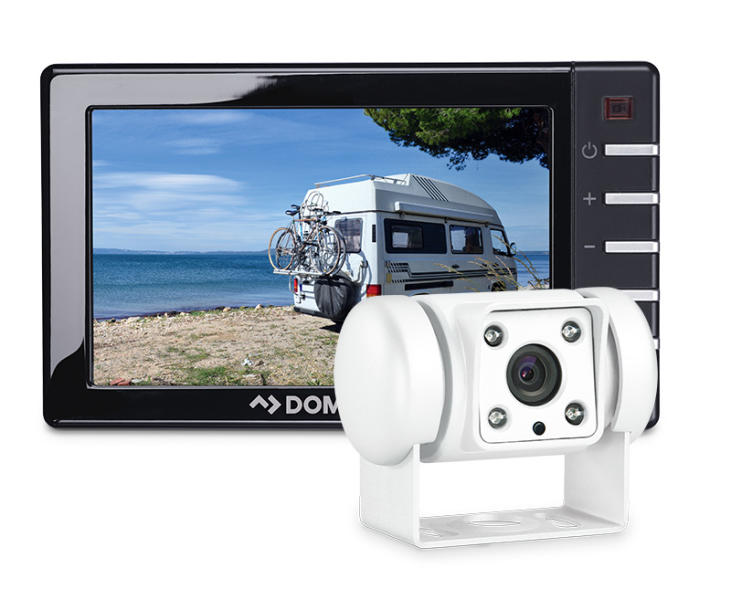 Купить онлайн Dometic PerfectView RVS545 с 5-дюймовым монитором + камера CAM 45 белый