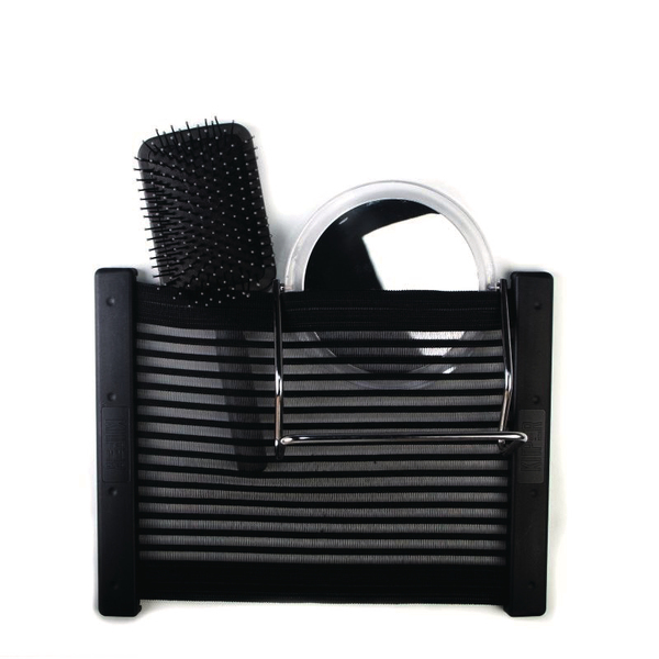 Купить онлайн Сетка для хранения Kiiper размер S, черная, с подкладкой Д:200хШ:250мм