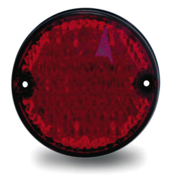 Купить онлайн Фонарь стоп-сигнал светодиодный 12В, 3/3/0, 3Вт IP67 кабель 500мм красный