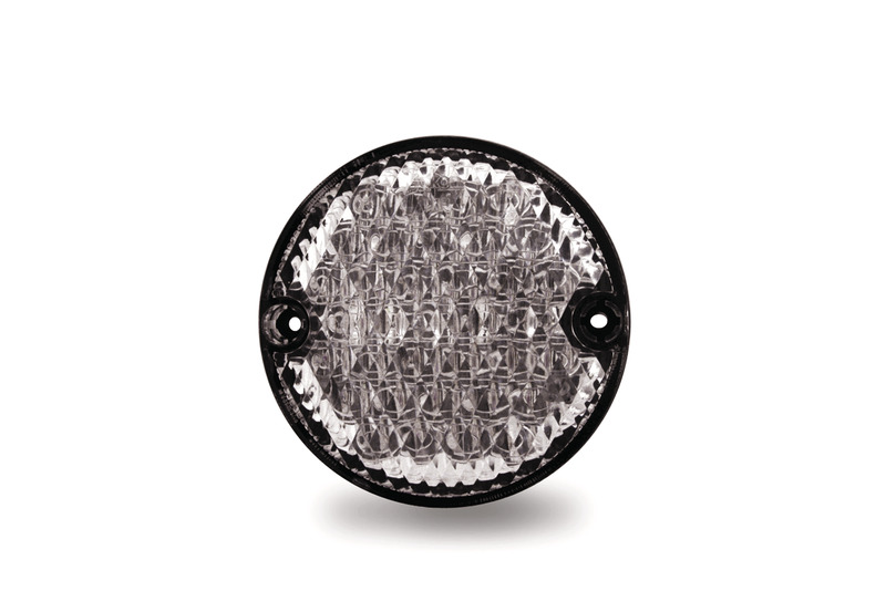 Купить онлайн Светодиодная проблесковая лампа Cat 2a 12 В, 3 Вт IP67, кабель 500 мм прозрачный