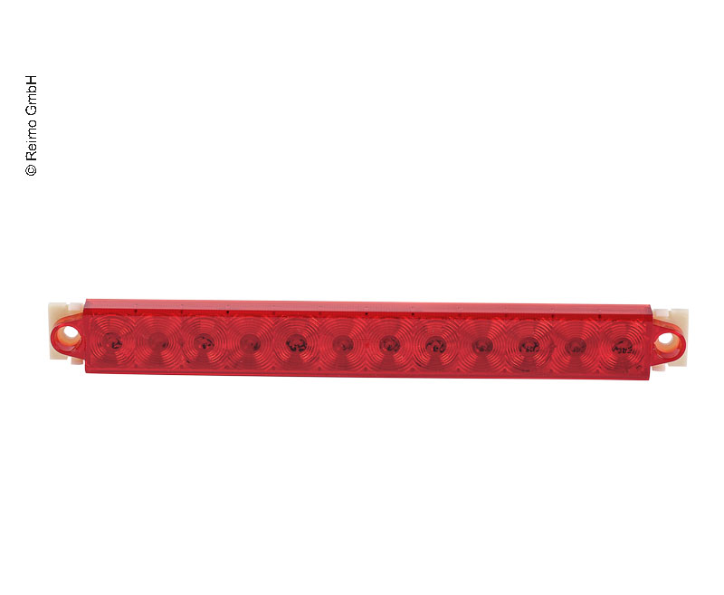 Купить онлайн Задний светодиодный фонарь красный/хром 9-32В, 0,3 Вт IP67, кабель 500 мм